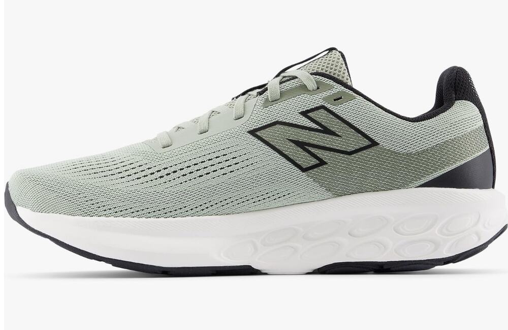 New Balance Men's Fresh Foam 520 V9 Running Shoe, Dark Olive/Black, 9.5 W
